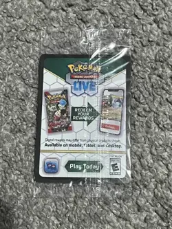 Glaceon EX Prismatic Evolutions Stamped Promo Card 026/131 Surprise Box Sealed - Image 2