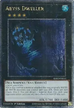 Abyss Dweller - RA02-EN033 - Quarter Century Secret Rare - 1st Edition NM Yugioh - Image 1