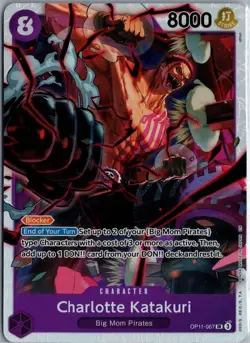 CHARLOTTE KATAKURI (067) A FIST OF DIVINE SPEED OP11-067 SR NM/M - Image 1