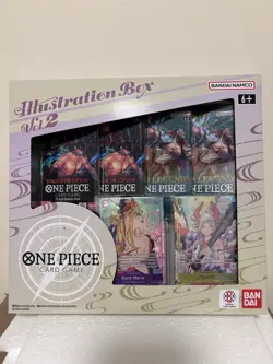 One Piece Card Game Illustration Box Vol. 1-4 Factory Sealed - Image 3