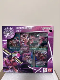 One Piece Card Game Illustration Box Vol. 1-4 Factory Sealed - Image 5