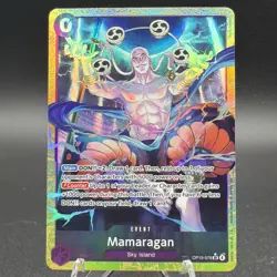 Mamaragan OP15-078 ALT ART SR One Piece Card Game Sky Island AA Near Mint Foil - Image 1