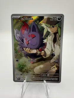 Pokemon N's Zorua 189 Sv: Scarlet & Violet Promo Cards Holo Promo - Image 1