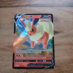 Flareon V SWSH149 NM Full Art Promo Rare Pokemon Card - Image 1