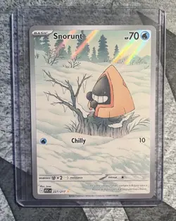 Pokemon TCG Snorunt 227/217 Ascended Heroes Illustration Rare NM Card - Image 1