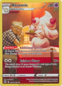 Pokemon Alcremie TG08/TG30 - Brilliant Stars Ultra Rare NM - Free Holo Card - Image 1