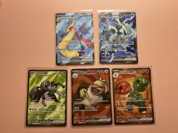 Pokemon Lot of 5 Cards - Surging Sparks Full Arts - Image 1