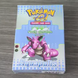Wizards of the Coast Pokemon TCG Aquapolis Rock Garden Theme Deck (No Cards) - Image 1
