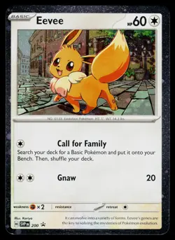 Eevee SVP 200 SV: Scarlet & Violet Promo Cards Promo #2 SWIRL - Image 1