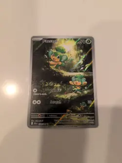 Pokemon TCG Pansage Illustration Rare Holo Black Bolt English Card 089/086 - Image 1