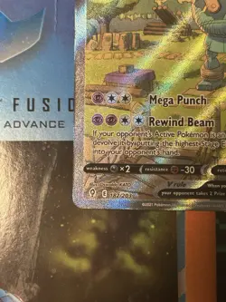 Pokemon TCG Golurk v Evolving Skies Holo Ultra Rare Card 182/203 NM Condition - Image 5