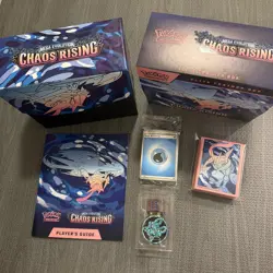 Pokemon: Chaos Rising Elite Trainer Box (ETB) Accessories Only - NO cards/packs - Image 1