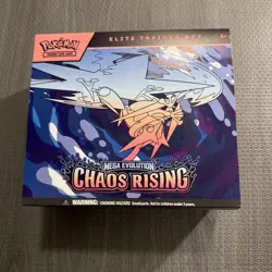Pokemon: Chaos Rising Elite Trainer Box (ETB) Accessories Only - NO cards/packs - Image 2