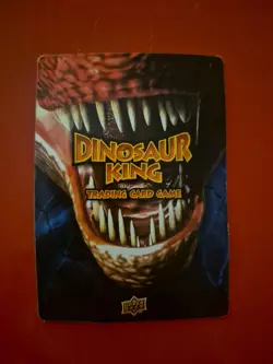 DKT1-001/004 ALPHA ACROCANTHOSAURUS Dinosaur King Rare Embossed Trading Card - Image 2