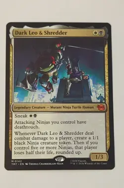 Dark Leo & Shredder Teenage Mutant Ninja Turtles Regular Mythic - Image 1