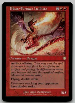 Blast-Furnace Hellkite (Retro Frame) R Commander: The Brothers' War 12 NM - Image 1