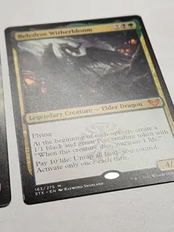 MTG 2x Beledros Witherbloom Borderless STX Mythic Legendary - Image 4
