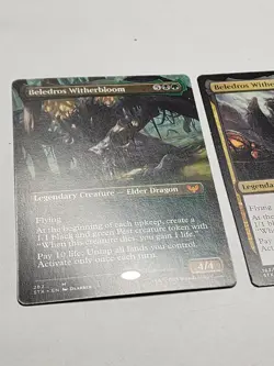 MTG 2x Beledros Witherbloom Borderless STX Mythic Legendary - Image 5