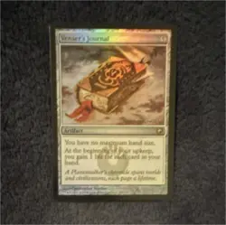 Magic The Gathering Venser's Journal Foil Artifact Scars of Mirrodin - Image 1
