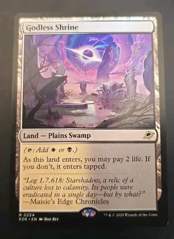 Godless Shrine Edge Of Eternities MTG Regular Near Mint - Image 1