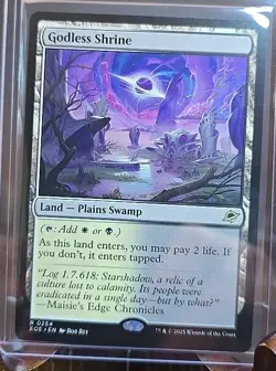 Godless Shrine Edge Of Eternities MTG Regular Near Mint - Image 3