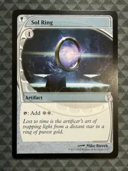 MTG Sol Ring #233 Future Sight Uncommon Mystery Booster 2 (MB2) - Image 2