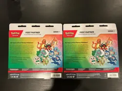 Pokemon TCG First Partner Illustration Collection Box Series 1 New/Sealed X2 - Image 2