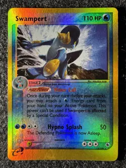 Pokemon Swampert EX Ruby & Sapphire 13/109 Stage 2 110 HP Reverse Holo 2003 - Image 1