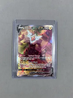 Rotom V - 177/196 - Pokemon TCG Lost Origin Alternate Art Rare Card NM - Image 1