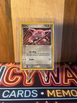 Pokemon - Skitty 62/108 Power Keepers Reverse Holo STAMPED! - Image 4