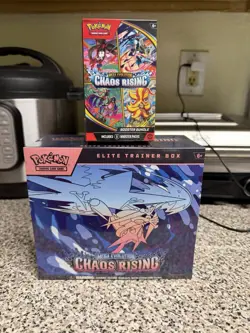 Pokemon Chaos Rising ETB And Booster Bundle - Image 1