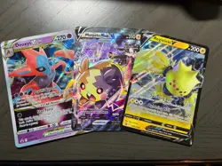 Pokemon Deoxys VSTAR /Morpeko V Union/Regieleki V Jumbo Lot - Image 1