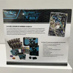 Pokemon TCG Black Bolt Elite Trainer Box ETB - Factory Sealed! W - Image 3