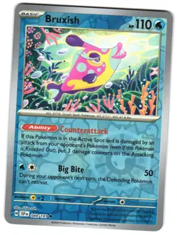 Bruxish 049/191 Reverse Holo SV08: Surging Sparks Pokemon TCG - Image 1