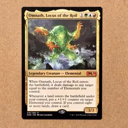 MTG ~ Omnath, Locus of the Roil ~ M20 Promo Pack: Core Set 2020 ~ 216 ~ M/NM - Image 1
