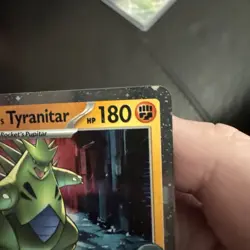 Team Rocket’s Tyranitar Promo Pokemon Center Stamp Destined Rivals Mint - Image 3