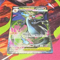 Pokemon TCG Mega Charizard X EX Me02: Phantasmal Flames 109/094 Secret Rare Holo - Image 1
