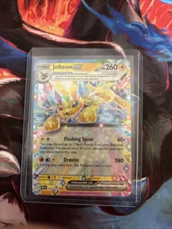 Pokemon TCG - Jolteon EX 030/131 Double Rare Holo Prismatic Evolutions - NM - Image 1