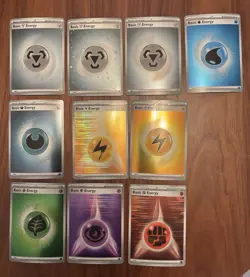 Pokemon TCG Basic Energy Lot (S&V) Reverse HOLO - Lot Of 10 NM - Image 1