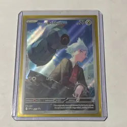 The Pokemon Company Steven's Beldum 207 SV Promo Full Art Holo EN Basic HP70 - Image 1