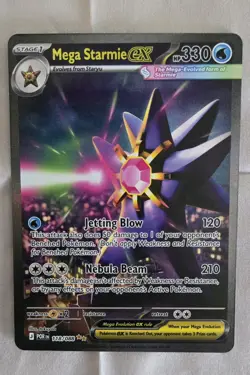Nintendo Pokemon TCG Mega Starmie EX Perfect Order 118/088 Holo SIR!!! - Image 2