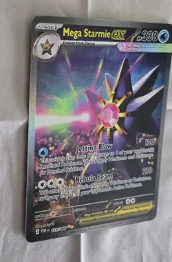 Nintendo Pokemon TCG Mega Starmie EX Perfect Order 118/088 Holo SIR!!! - Image 3