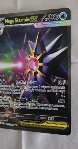 Nintendo Pokemon TCG Mega Starmie EX Perfect Order 118/088 Holo SIR!!! - Image 4
