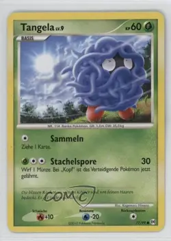 Tangela German Pokemon Platinum Arceus #77 2009 - Image 1