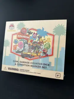 Pokemon Worlds Anaheim 2025 Exclusive Coin, Damage-Counter & Marker Set - Image 1