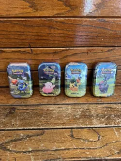Pokemon TCG Ascended Heroes Mini Tins Factory Sealed Lot of 4 - Image 1