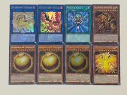 Yugioh The Winged Dragon of Ra Deck Lava Golem Immortal Phoenix Sun Free Pack - Image 1