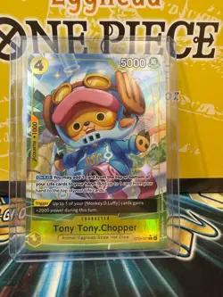 One Piece TCG Tony Tony Chopper ST29-007 Full Art Starter Deck 29 Egghead - Image 1