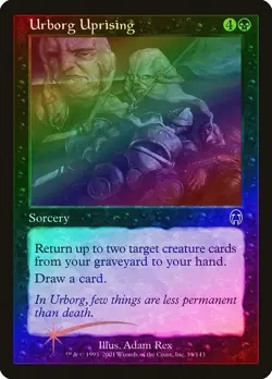 Urborg Uprising FOIL Apocalypse NM Black Common MAGIC GATHERING CARD ABUGames - Image 1