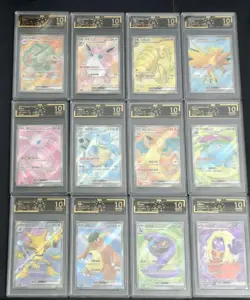 12 Lot OCD 10 Sr Holo Full Arts Lot Pokemon Chinese Card 151 Charizard #5 -SQ - Image 1